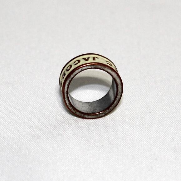 Marc Jacobs Logo Print Ring Size 6 - Picture 8 of 8